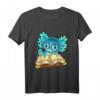 Axolotl Read Book T-Shirt - Lustiges Geschenk für Fische- und Bücherliebhaber, Perfekt zu Weihnachten & Geburtstag für Kinder und Jugendliche