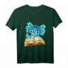 Axolotl Read Book T-Shirt - Lustiges Geschenk für Fische- und Bücherliebhaber, Perfekt zu Weihnachten & Geburtstag für Kinder und Jugendliche