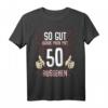 Lustiges 50. Geburtstag T-Shirt & Deko für Männer & Frauen – Witziges Geschenk und Partydekoration für den 50. Geburtstag 1974