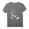 HapDeer Bugs Bunny In Love T-Shirt - Offizielles Warner Bros Cartoon Merchandise für Geburtstagsfans