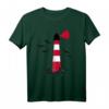 Leuchtturm T-Shirt mit Möwen am Meer – Klassisch geschnitten, perfekt für Küstenliebhaber & Meeresfans
