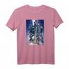 HapDeer Anime T-Shirt mit bunten Schlüsselbildern und Attack on Titan Logo - Lizenzierter Merchandise