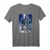HapDeer Anime T-Shirt mit bunten Schlüsselbildern und Attack on Titan Logo - Lizenzierter Merchandise