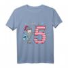Kinder 5. Geburtstag T-Shirt - Ich bin schon fünf mit coolem Ritter und Schwert, ideales Geschenk für kleine Ritter zum Geburtstag