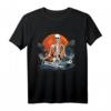 Halloween Meditierendes Skelett Kostüm für Erwachsene - Schlichtes Halloween T-Shirt für Herren & Jungen