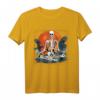 Halloween Meditierendes Skelett Kostüm für Erwachsene - Schlichtes Halloween T-Shirt für Herren & Jungen