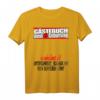 Gästebuch 45 Jahre 45. Geburtstag T-Shirt für Männer und Frauen – Perfekt für Party, Fete & unvergessliche Feierlichkeiten
