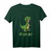 Kinder Dino Dinosaurier Name Oskar T-Shirt – Personalisierte Dino Geschenke für Jungen, Geburtstags- und Weihnachtsgeschenke