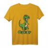Kinder Dino Dinosaurier Name Oskar T-Shirt – Personalisierte Dino Geschenke für Jungen, Geburtstags- und Weihnachtsgeschenke