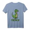 Kinder Dino Dinosaurier Name Oskar T-Shirt – Personalisierte Dino Geschenke für Jungen, Geburtstags- und Weihnachtsgeschenke