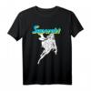 DC Comics Superwoman Mono Action Pose T-Shirt - Offiziell lizenziertes Warner Bros. Fan-Produkt