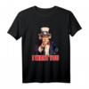I Want You Uncle Sam T Shirt Vintage - Patriotisches US-Motiv zum Geburtstag oder als Vintage Geschenk