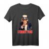 I Want You Uncle Sam T Shirt Vintage - Patriotisches US-Motiv zum Geburtstag oder als Vintage Geschenk