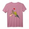 Wellensittich Liebe Sittich Herz Vogel Geschenk T-Shirt - Perfekt für Vogel Liebhaber, Geburtstags- & Weihnachtsgeschenk