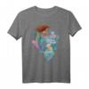 HapDeer The Little Mermaid Ariel Curious & Kind T-Shirt - Offizieller Disney Merchandise für Damen, Herren & Kinder
