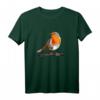 Robin Bird T-Shirt – Perfektes Geschenk für Ornithologie-Fans und Rotkehlchen-Liebhaber