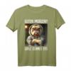 Guten Morgen Ganz dünnes Eis Kaffee Spruch T-Shirt – Lustige Geschenkidee für Morgenmuffel, Katzenliebhaber und Ironie-Fans