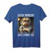 Guten Morgen Ganz dünnes Eis Kaffee Spruch T-Shirt – Lustige Geschenkidee für Morgenmuffel, Katzenliebhaber und Ironie-Fans