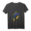HapDeer Mickey & Donald Duck T-Shirt - Jumping For Joy Paint Splatter Portrait, Offiziell Lizenzierte Disney Apparel für alle Altersgruppen