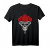 Bollenhut Totenkopf Schwarzwald T-Shirt – Traditionsmotiv für Schwarzwälder, Touristen & Schwarzwaldfans zum Geburtstag oder Geschenk