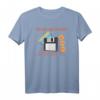 The Future Is Here Vintage Diskette T-Shirt - Nostalgisches Retro Design für Nerds, Gamer & Technikfans