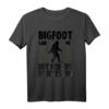 Bigfoot sah mich aber niemand glaubt ihm! Lustiges Sasquatch T-Shirt – Perfekt für Wanderer, Camper & Kryptozoologie-Fans