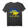 Ich stehe mit der Ukraine Slava Ukraini Ehre – Patriotisches T-Shirt zur Unterstützung der Ukraine, Flagge & Zitate