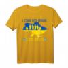 Ich stehe mit der Ukraine Slava Ukraini Ehre – Patriotisches T-Shirt zur Unterstützung der Ukraine, Flagge & Zitate