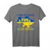 Ich stehe mit der Ukraine Slava Ukraini Ehre – Patriotisches T-Shirt zur Unterstützung der Ukraine, Flagge & Zitate