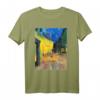 Van Gogh Cafe Terrace at Night Fine Art Print T-Shirt – Künstlerisches Design für Kunstliebhaber & Kunstfans