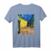 Van Gogh Cafe Terrace at Night Fine Art Print T-Shirt – Künstlerisches Design für Kunstliebhaber & Kunstfans