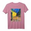 Van Gogh Cafe Terrace at Night Fine Art Print T-Shirt – Künstlerisches Design für Kunstliebhaber & Kunstfans