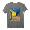 Van Gogh Cafe Terrace at Night Fine Art Print T-Shirt – Künstlerisches Design für Kunstliebhaber & Kunstfans