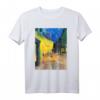 Van Gogh Cafe Terrace at Night Fine Art Print T-Shirt – Künstlerisches Design für Kunstliebhaber & Kunstfans