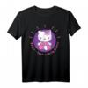 Hello Kitty Peace and Love Yoga T-Shirt - Offiziell lizenzierte Sanrio Bekleidung für Fans und Yogis