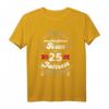 Silberhochzeit Vintage T-Shirt für Ehemann & Ehefrau – Lustiges Geschenk zum 25. Hochzeitstag, Jubiläum 1996