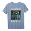 Kaffee Morgenmuffel Mitarbeiter Spruch Lustig Fun T-Shirt - Ironisches Geschenk für Kollegen, Teenager & Katzenliebhaber