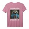 Kaffee Morgenmuffel Mitarbeiter Spruch Lustig Fun T-Shirt - Ironisches Geschenk für Kollegen, Teenager & Katzenliebhaber