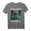 Kaffee Morgenmuffel Mitarbeiter Spruch Lustig Fun T-Shirt - Ironisches Geschenk für Kollegen, Teenager & Katzenliebhaber