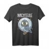 Nachteule - Lustiges Mond Nacht Eulen Geschenk T-Shirt für Damen, Herren & Kinder Weihnachten & Geburtstag