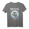 Nachteule - Lustiges Mond Nacht Eulen Geschenk T-Shirt für Damen, Herren & Kinder Weihnachten & Geburtstag
