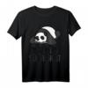 Offizielles Schlafshirt Pyjama mit Pandabär - Lustiges Geschenk für Nachteulen, Langschläfer & Schlafliebhaber für Damen & Herren