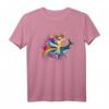 Western Cowboy Cat auf einem Hai mit Regenbogen in Taco Space - Lustiges, originelles Geschenk für Freunde, Familie und alle Anlässe