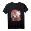 Japanische Kunstwerke Samurai Cat Anime T-Shirt – Perfektes Vintage Geschenk für Anime-, Kampfsport- und Otaku-Fans