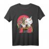 Japanische Kunstwerke Samurai Cat Anime T-Shirt – Perfektes Vintage Geschenk für Anime-, Kampfsport- und Otaku-Fans