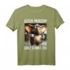 Kaffee Morgenmuffel Mitarbeiter Spruch Lustig Fun Geschenk T-Shirt – Witziges Outfit für Morgenmuffel, Langschläfer & Katzenliebhaber