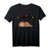 Lieblings Schlafshirt Faultier mit Herz - Buntes Cartoon Pyjama für Tierliebhaber und Kuschelzeit