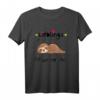 Lieblings Schlafshirt Faultier mit Herz - Buntes Cartoon Pyjama für Tierliebhaber und Kuschelzeit