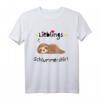 Lieblings Schlafshirt Faultier mit Herz - Buntes Cartoon Pyjama für Tierliebhaber und Kuschelzeit