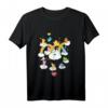 HapDeer in the Clouds Langarmshirt – Lustiges, offizielles Geburtstagsdesign für Männer und Frauen